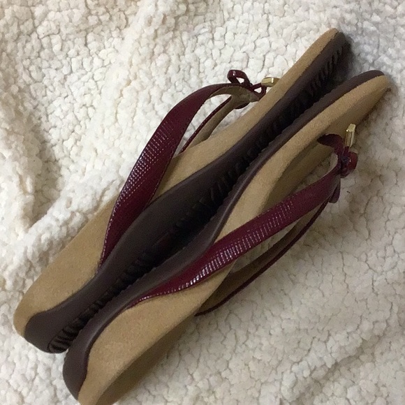 VIONIC BELLA 11 LIZARD ORTHO REDBOW 7 - Picture 3 of 7